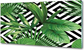 Panel do kuchni Tropikalne liście