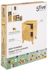 Szafka łazienkowa Bath n'modul, zamykana, bambus, 70 cm