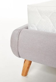 Tapicerowane tkaniną łóżko Elanda 160