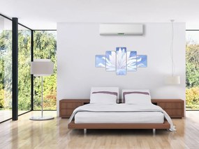 Obraz - Kwiat lotosu (125x70 cm)