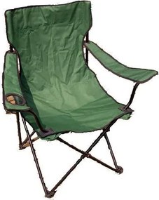Kampingowe krzesło składane z miejscem na napoje