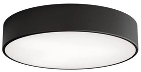 Brilagi - Plafon z czujnikiem CLARE 3xE27/40W/230V śr. 40 cm czarny