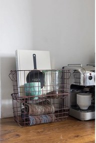 Metalowy koszyk druciany 31x16,5x16 cm Store-It – Mette Ditmer Denmark