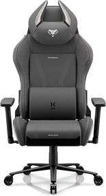 Fotel gamingowy materiałowy Diablo X-Horn 2.0 Normal Size, Rainbow Grey
