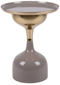 Metalowy okrągły stolik ø 41 cm Ivy – Leitmotiv