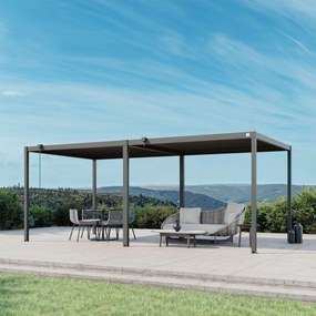 PRIMEYARD 3x6m Pergola Deluxe, lamelowa, antracyt - (GFPV01108)