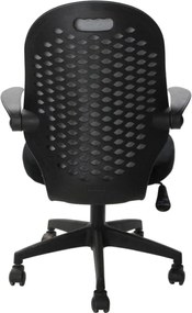 Obrotowe krzesło młodzieżowe Flip, kolor czarny