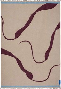 Beżowy koc 130x175 cm Studio – Mette Ditmer Denmark