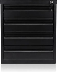 Organizer z czterema szufladami 450 x 400 x 300 mm