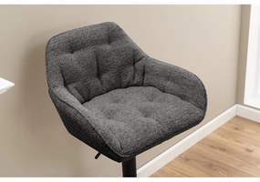 Ciemnoszare hokery obrotowe zestaw 2 szt. 109 cm Brooke – Actona