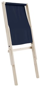 Fotel rozkładany Karup Design Boogie Raw/Navy