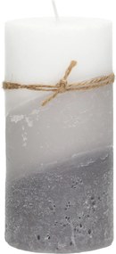 Świeca Lucia 14cm marble grey