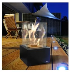 BIO kominek TANGO2 czarny 35,3x25 cm 1 kW