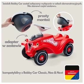 Big koszyk do jeździków bobby car