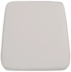 Poduszka na krzesło ogrodowe VIREON 44x45 cm, kolor kości słoniowej