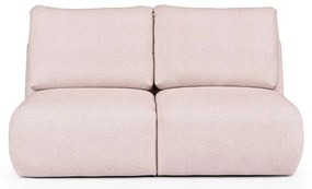 Jasnoróżowa sofa z materiału bouclé 164 cm Mirel – Rodier