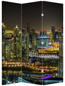Parawan - Miasto nocą (126x170 cm)