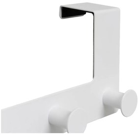 Biało-czarny metalowy wieszak na drzwi 35 cm – Casa Selección