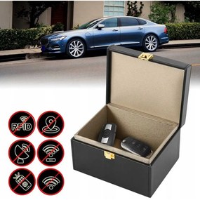 Pudełko skrzynka klatka faradaya na klucze keyless