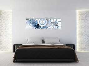 Obraz - Abstrakcja geometryczna (170x50 cm)