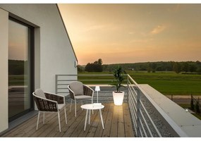 Aluminiowy okrągły stolik ogrodowy ø 50 cm Ridley – Bizzotto