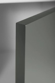 Szafka łazienkowa LOV 33 cm szaro-zielony półmat wysoka  KROFAM