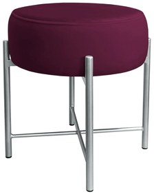 Taboret Pola noga metalowa szara MG02