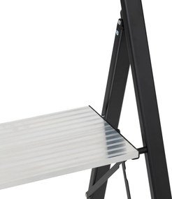 Drabina aluminiowa 3-stopniowa EASY, wys. 105 cm
