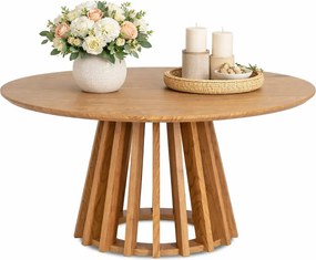 Lamelowy skandynawski stolik naturalny dąb P5-P10