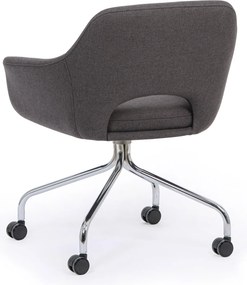 Krzesła konferencyjne VISTA, ciemnoszary