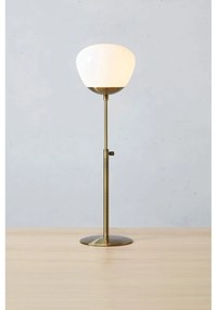 Lampa stołowa w kolorze brązu i bieli (wysokość 60 cm) Rise – Markslöjd