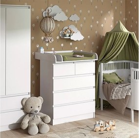 Przewijak biały 80x76x110.2 emma