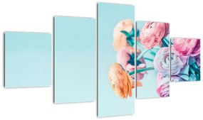 Obraz - Kwiaty w wazonie (125x70 cm)