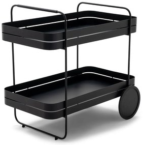 Metalowy barek na kółkach 74x42 cm Gin &amp; Trolley – Spinder Design