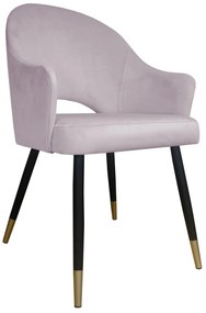 Krzesło obrotowe Velvet podstawa czarno-złota MG55