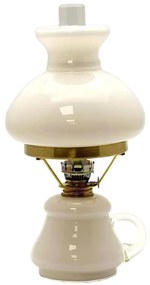 Lampa naftowa TEREZA 34 cm opal