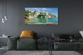 Obraz na płótnie Grecka Natura nad Brzegiem Morza