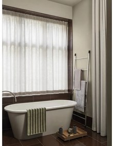 Zielony ręcznik kąpielowy z bawełny organicznej frotte 70x140 cm Arto – Blomus