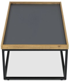 Stół konferencyjny z krawędzią i obwodowąpodstawą, 100 x 60 x 39 cm