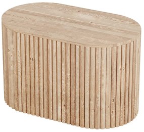 Szafka łazienkowa wisząca  z drewna tekowego - 90 cm - TOWARI