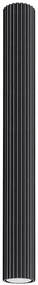 Czarny nowoczesny splot sufitowy 60cm - P9-D01
