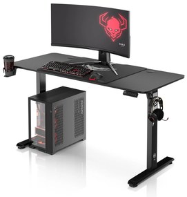 Biurko z regulacją wysokości Diablo X-TENSIO 1400 czarne