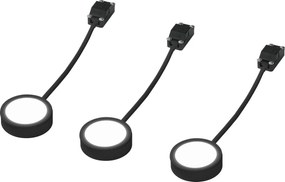 Osram - ZESTAW 3x opraw podszafkowych UNDERCABINET LED/3W/230V 3000K czarne