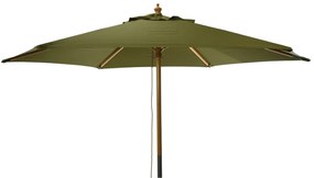 Parasol ogrodowy drewniany, Ø 250 cm