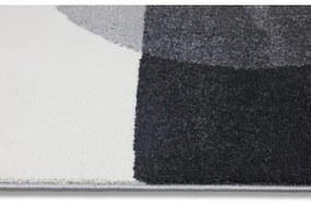 Dywan nowoczesny Lara szaro-kremowo-czarny 160 cm x 230 cm