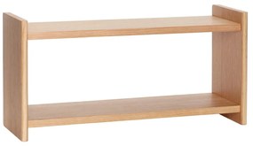 Wielopoziomowa półka w dekorze dębu 62 cm Less – Hübsch