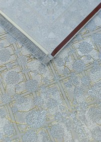 Dywan klasyczny Milan Ornament szary 80 cm x 150 cm