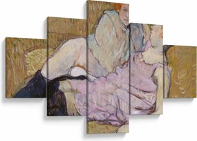 Obraz - Henri de Toulouse-Lautrec, The Sofa, reprodukcje (125x70 cm)
