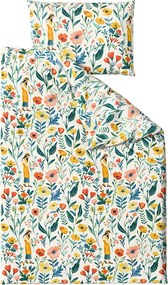PrzytulneMieszkanie.pl PrzytulneMieszkanie.pl Bawełniana pościel FLOVINA POLY kolorowa Rozmiar pościeli: 70 x 90 cm | 140 x 200 cm