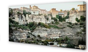 Zdjęcie na płótnie Górska Panorama Hiszpańskiego Miasta